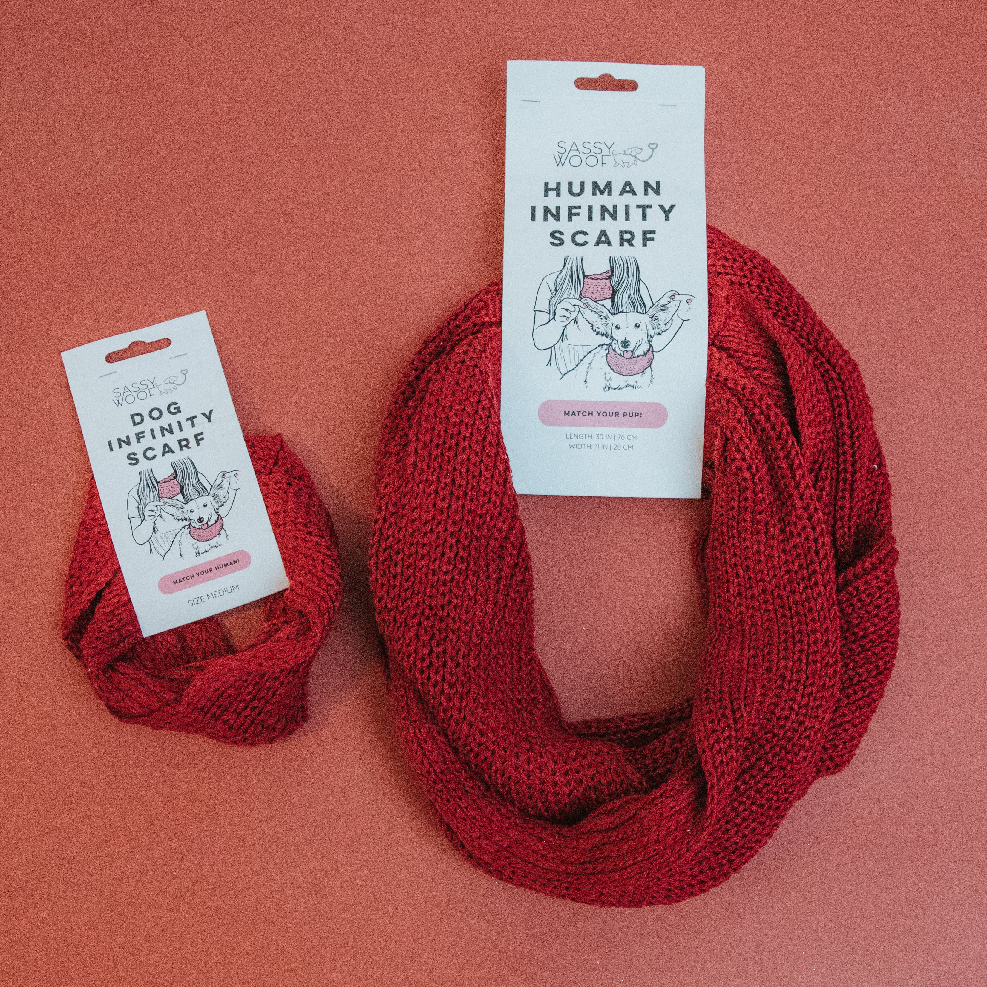 Dog sale infinity scarf