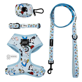 Dog Four Piece Bundle - Alice in Wonderland (Blue)