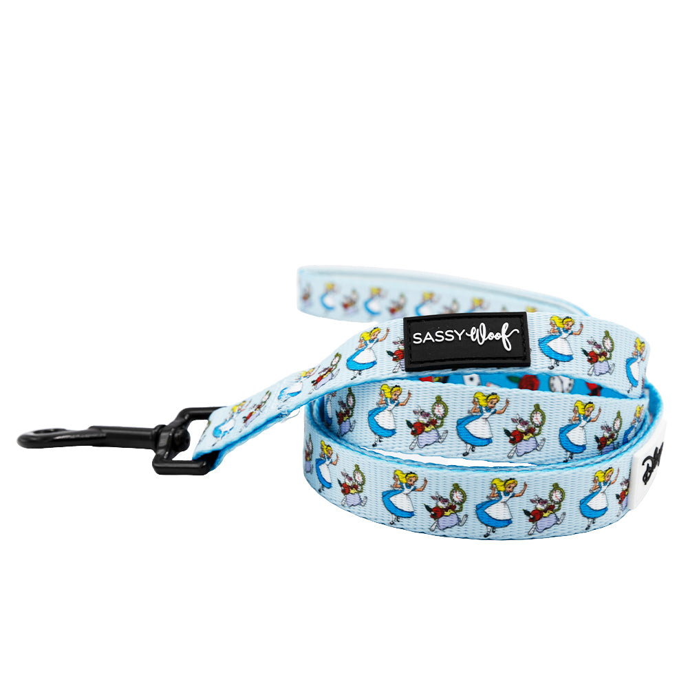 Dog Leash - Alice in Wonderland (Blue)