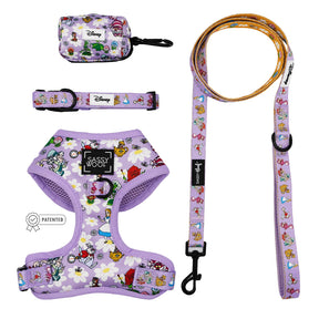 Dog Four Piece Bundle - Alice in Wonderland (Purple)