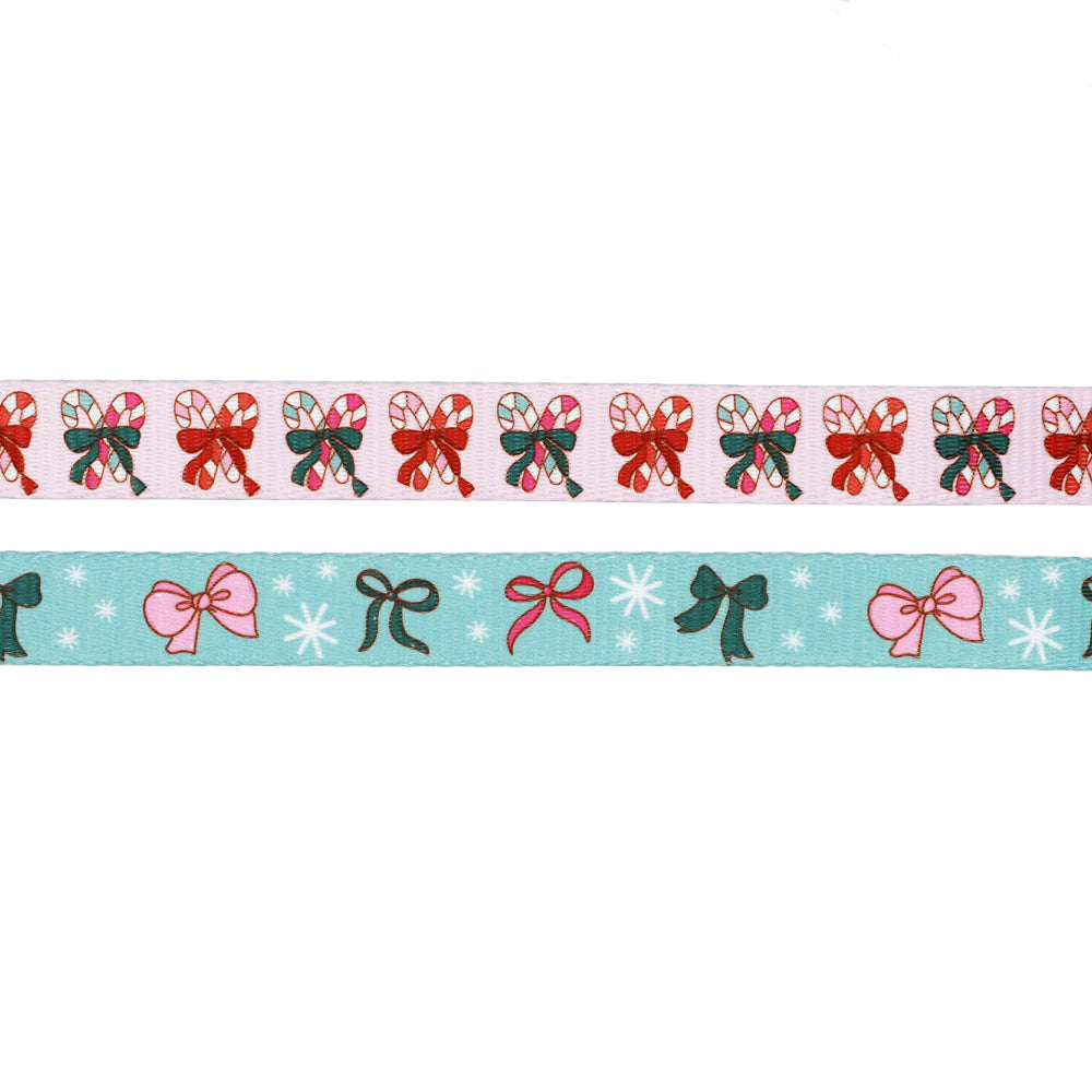 Dog Leash - Candy Cane Coquette