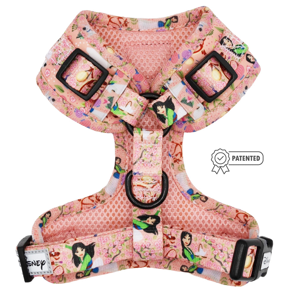 Dog Adjustable Harness - Disney's Mulan