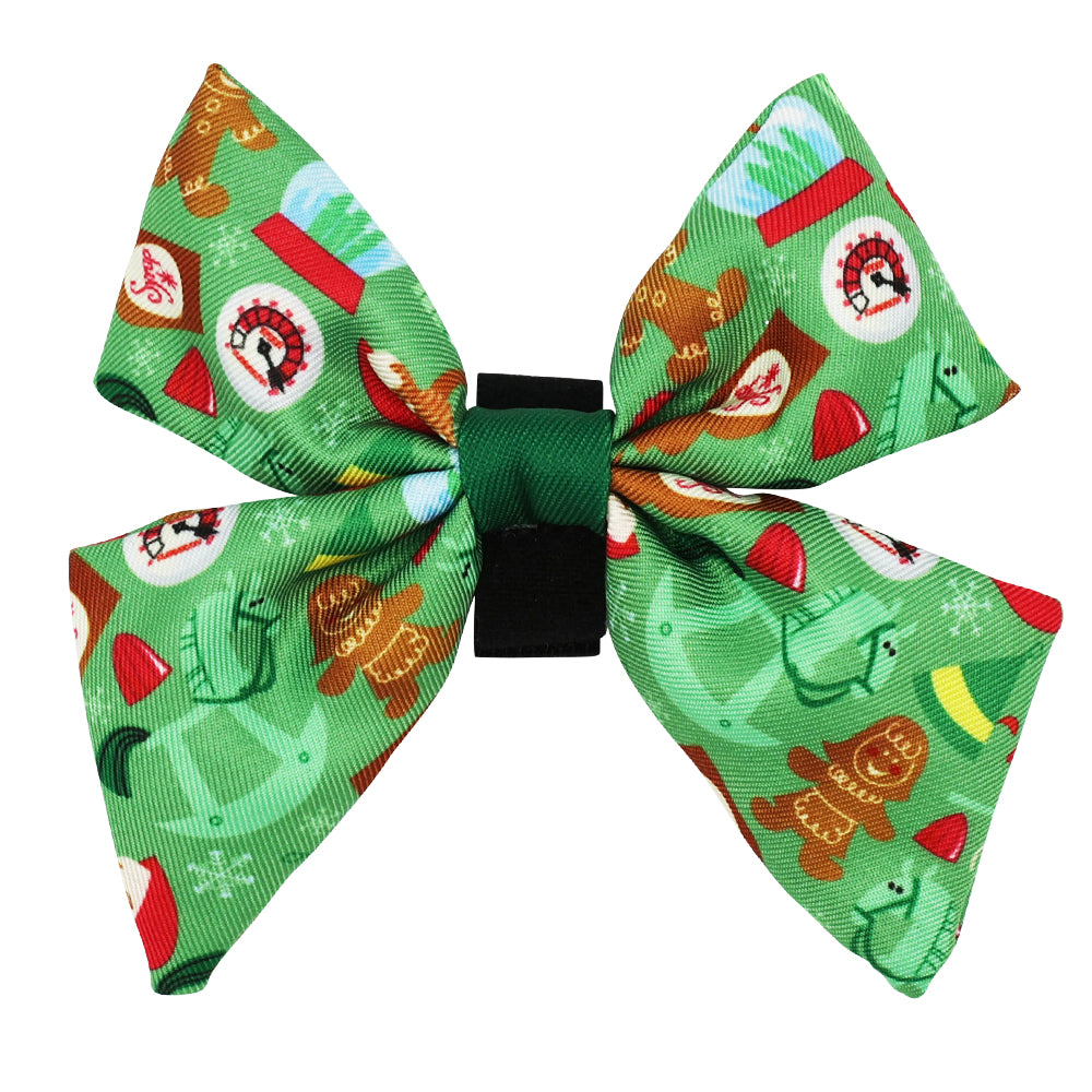 Dog Sailor Bow - Elf™ | Sassy Woof Product