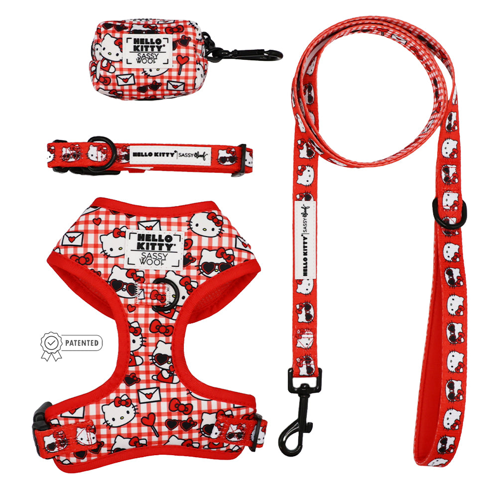 Dog Four Piece Bundle - Hello Kitty® Red Classic