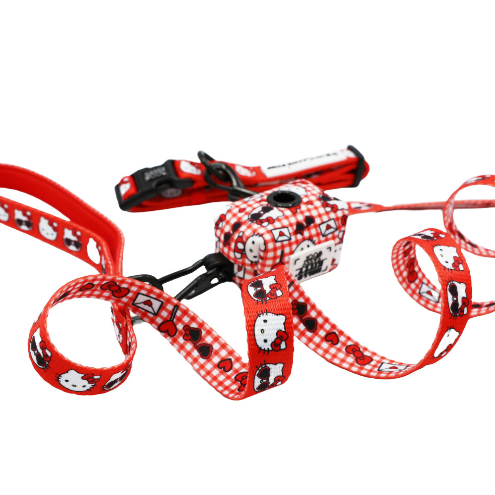 Dog Collar Three Piece Bundle - Hello Kitty® Red Classic