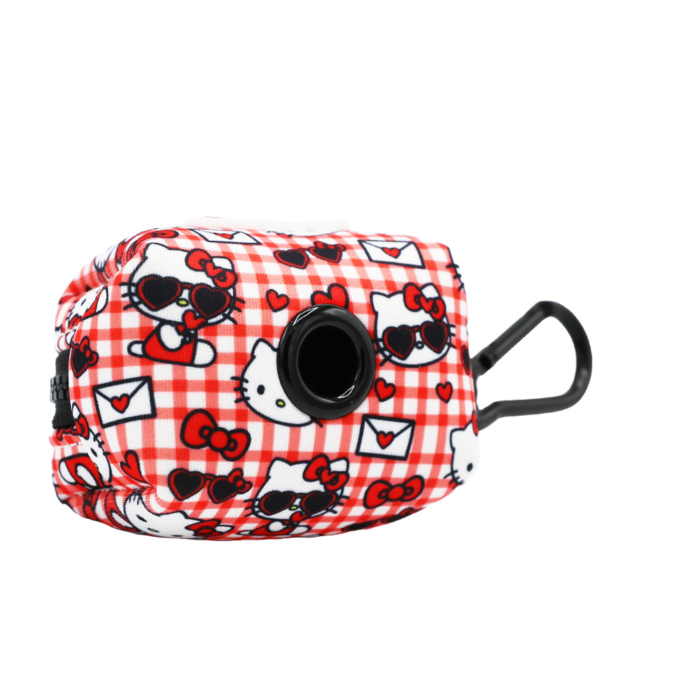 Dog Waste Bag Holder - Hello Kitty® Red Classic