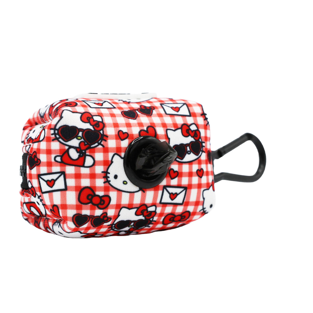 Dog Waste Bag Holder - Hello Kitty® Red Classic