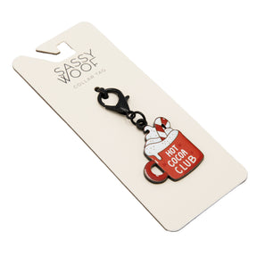 Dog Collar Tag - Hot Cocoa Club