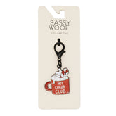 Dog Collar Tag - Hot Cocoa Club