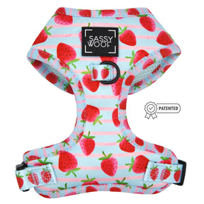 Dog Adjustable Harness - I Woof You Berry Much