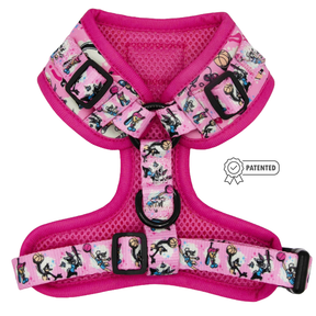 Dog Adjustable Harness - Looney Tunes™ Pink