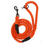 Dog Rope Leash - Neon Orange