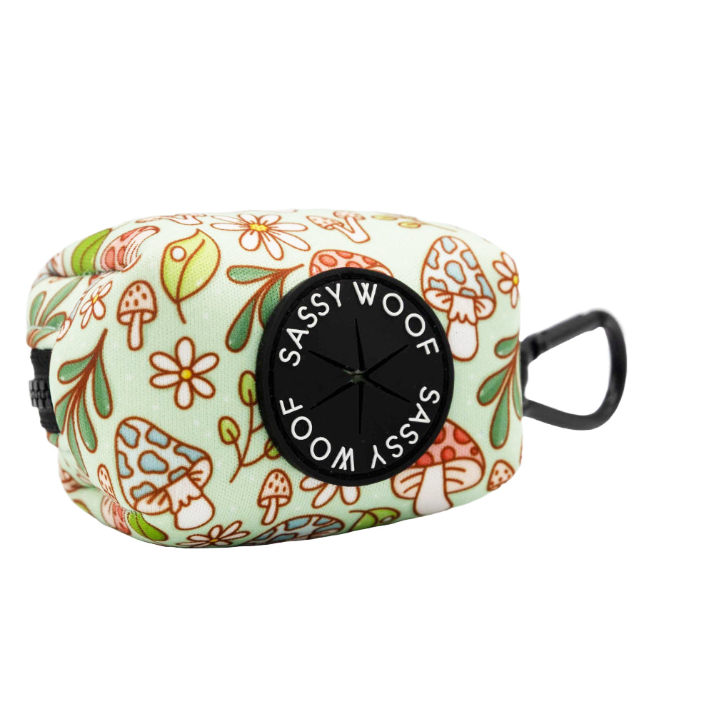 Dog Waste Bag Holder - Shrooms & Blooms