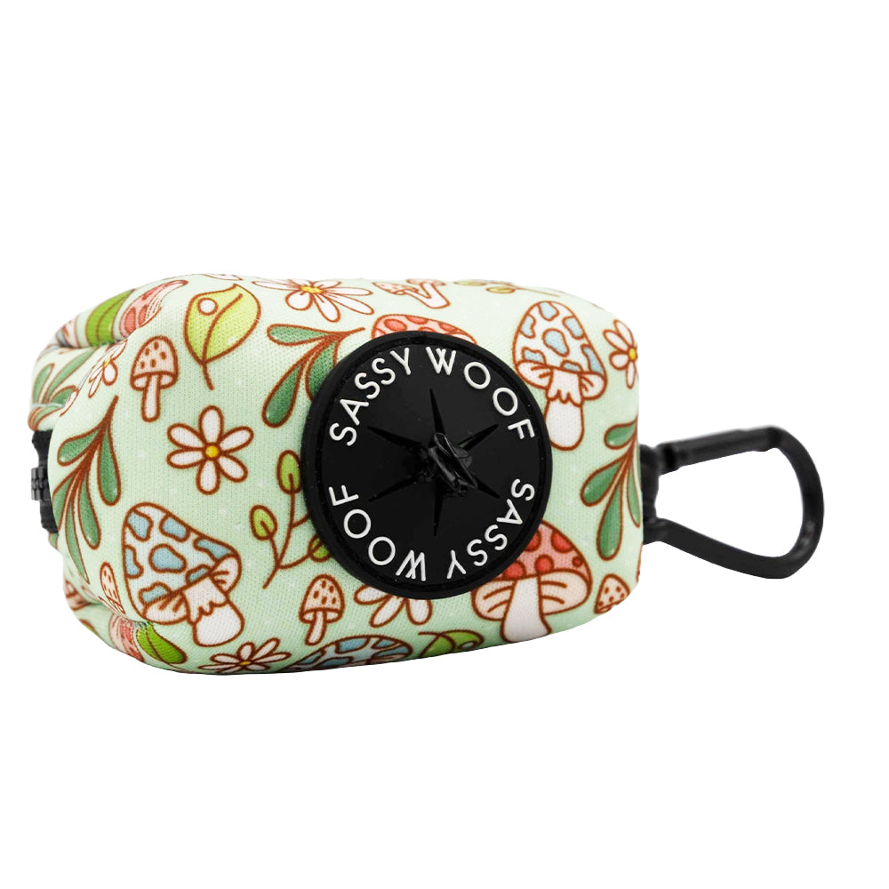 Dog Waste Bag Holder - Shrooms & Blooms