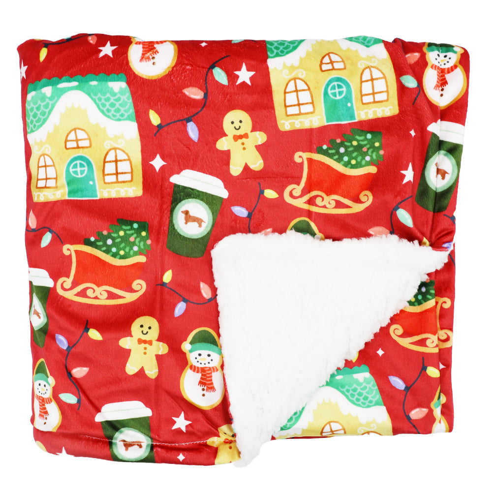 Dog Blanket - Sleigh Baby Sleigh