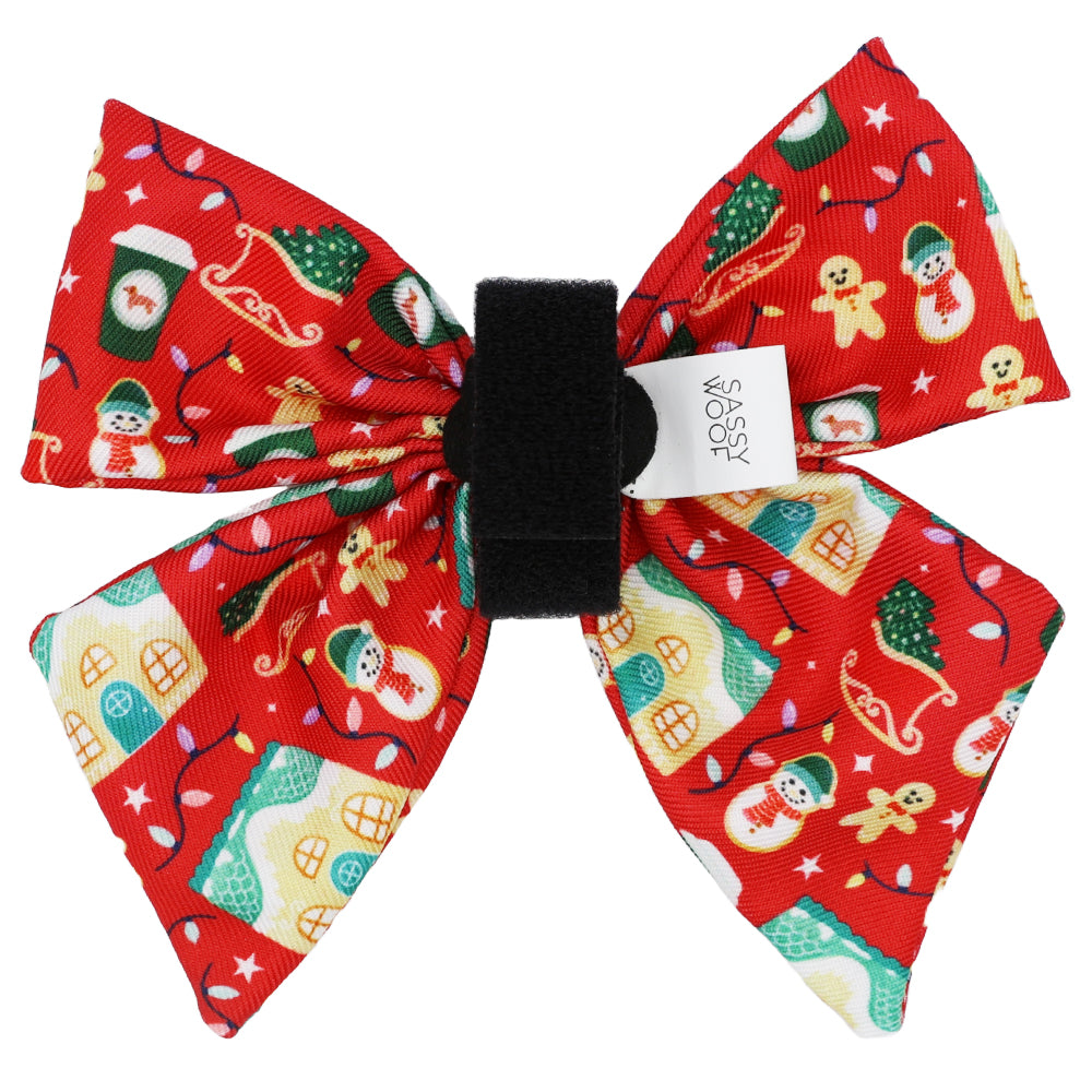 Dog Sailor Bow - Sleigh Baby Sleigh