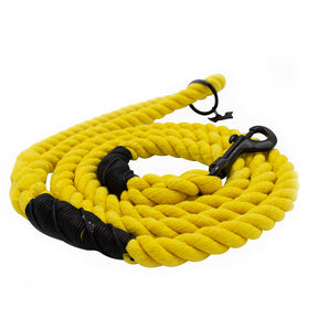 Dog Rope Leash - Neon Yellow