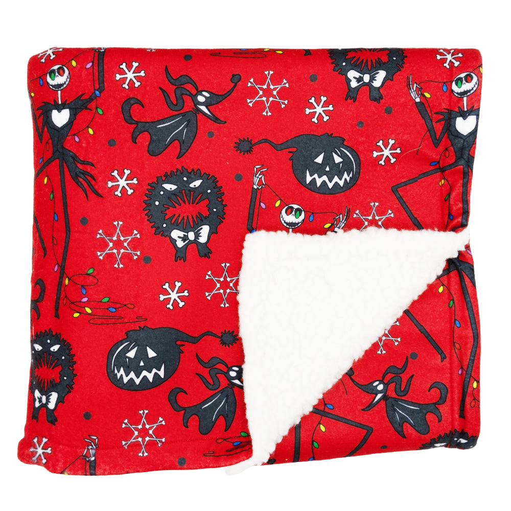 Dog Blanket - The Nightmare Before Christmas™ (Red)