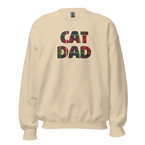 Sweatshirt Cat Dad Deck The Paws