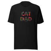 T-Shirt Cat Dad Deck The Paws