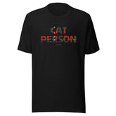 T-Shirt Cat Person Deck the Paws