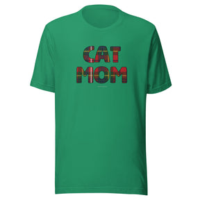 T-Shirt Cat Mom Deck the Paws