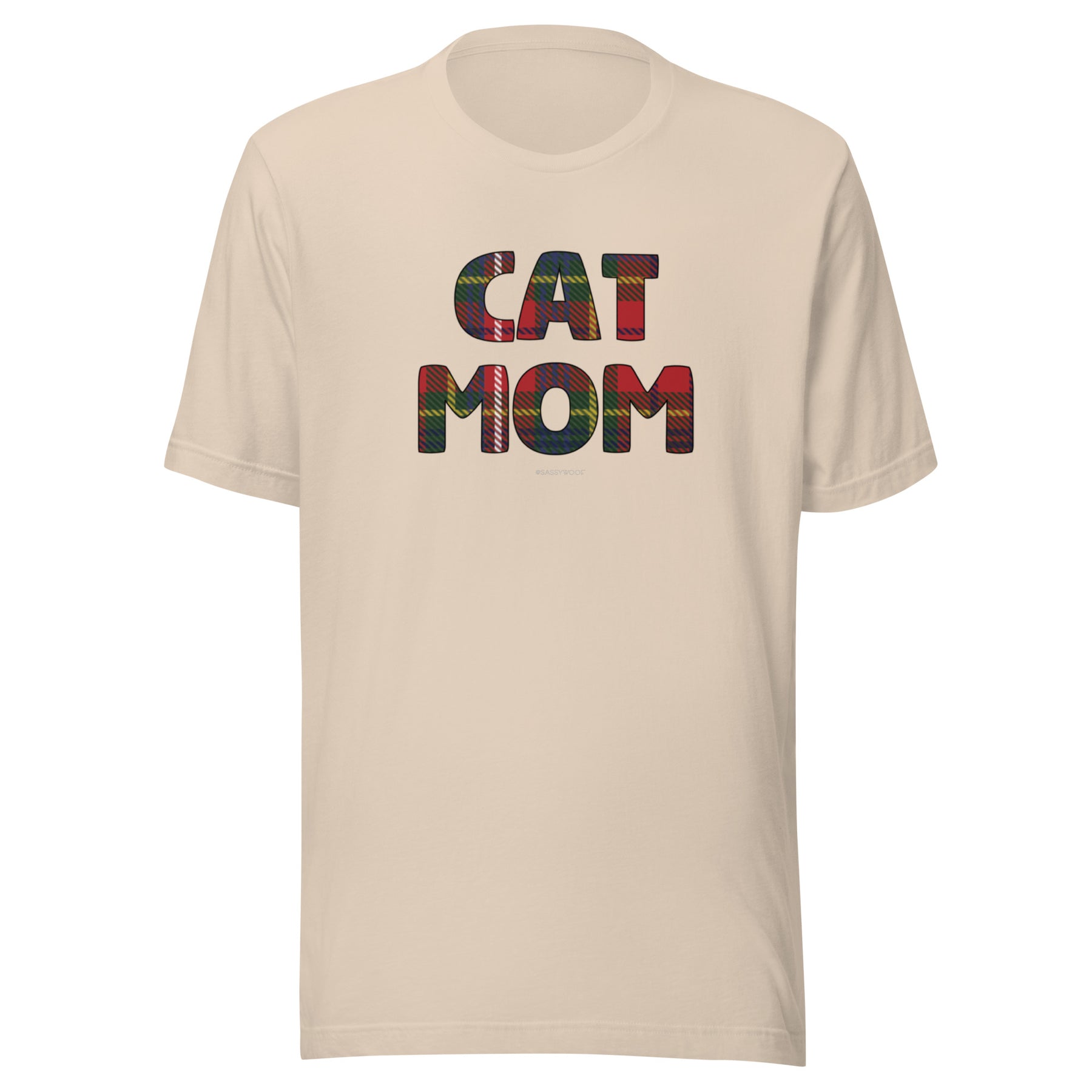 T-Shirt Cat Mom Deck the Paws