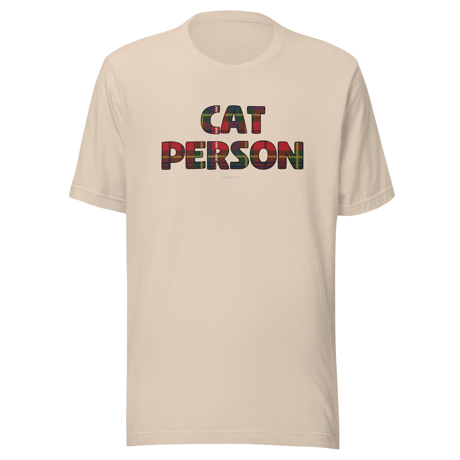 T-Shirt Cat Person Deck the Paws