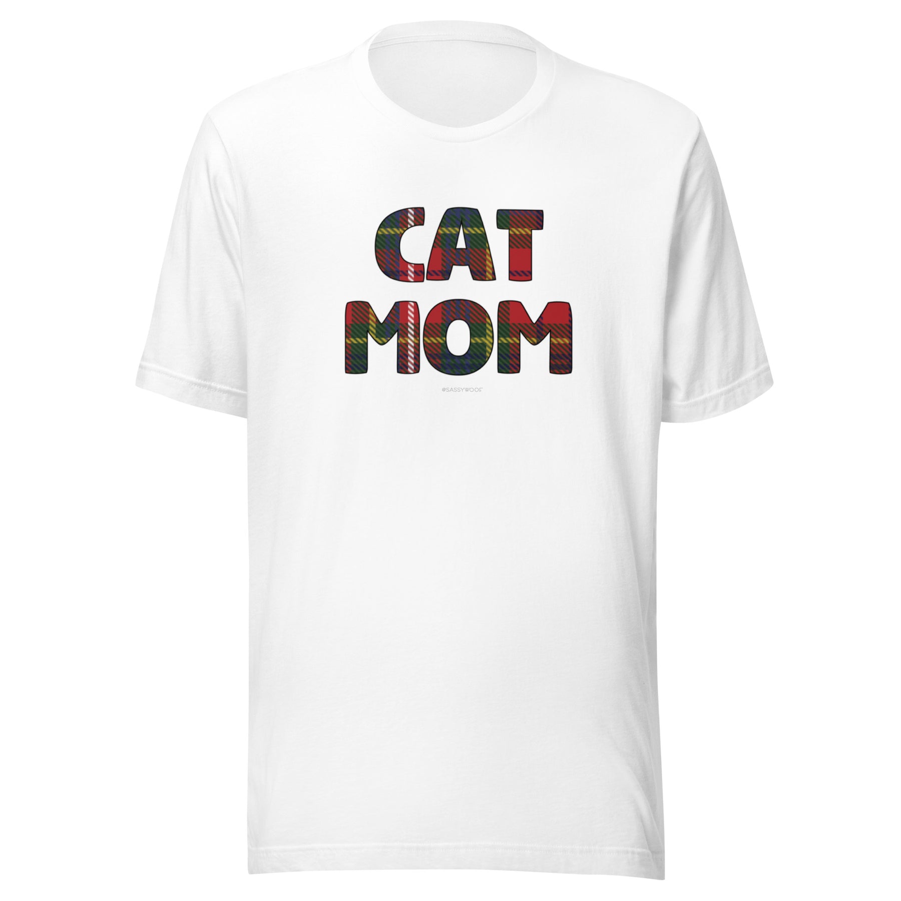 T-Shirt Cat Mom Deck the Paws