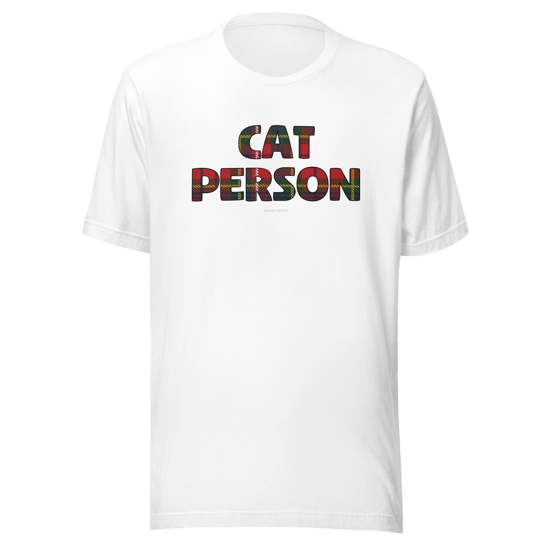 T-Shirt Cat Person Deck the Paws